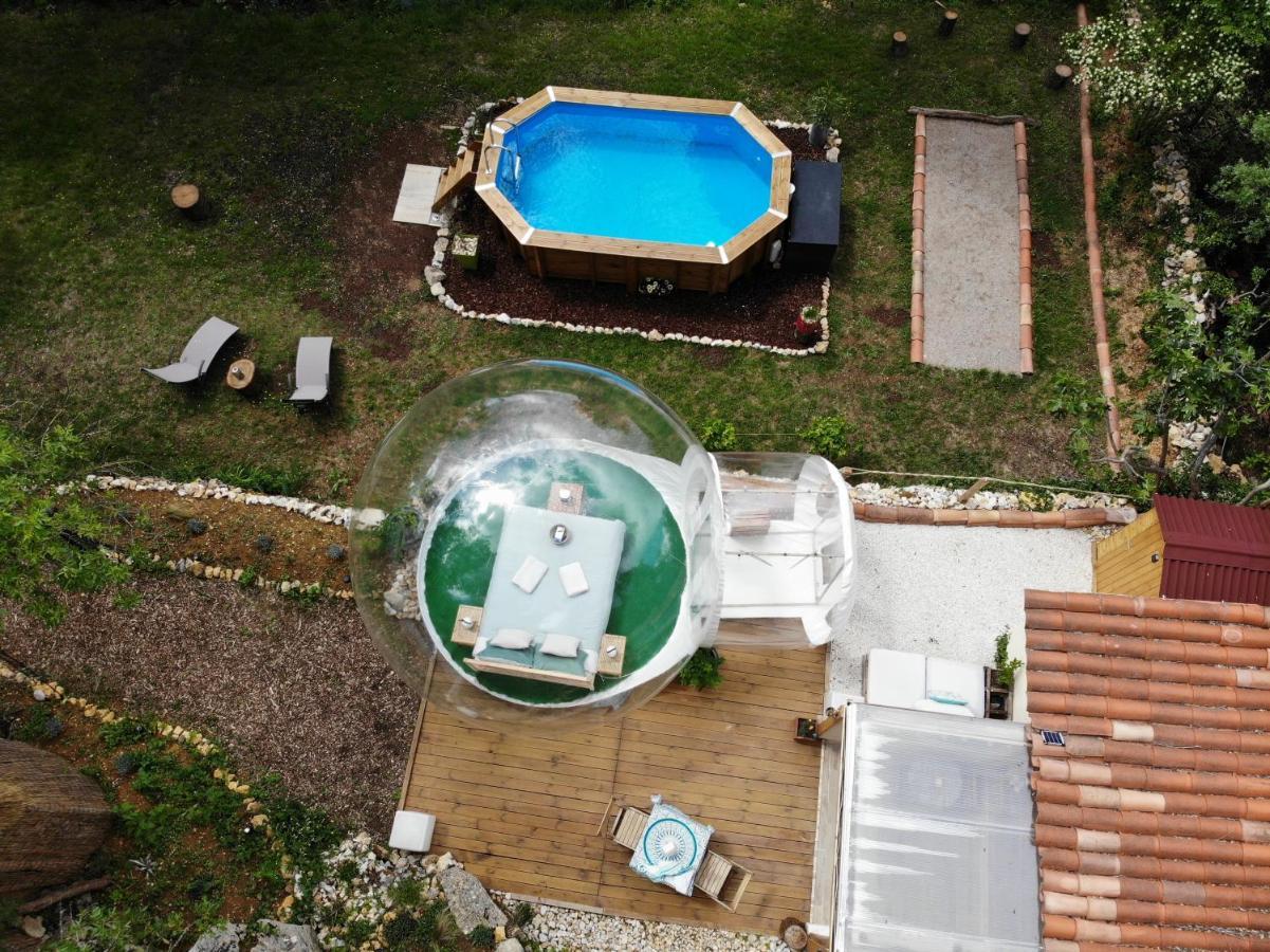 La Bulle Etoile Hotel Allegre Les Fumades Exterior foto